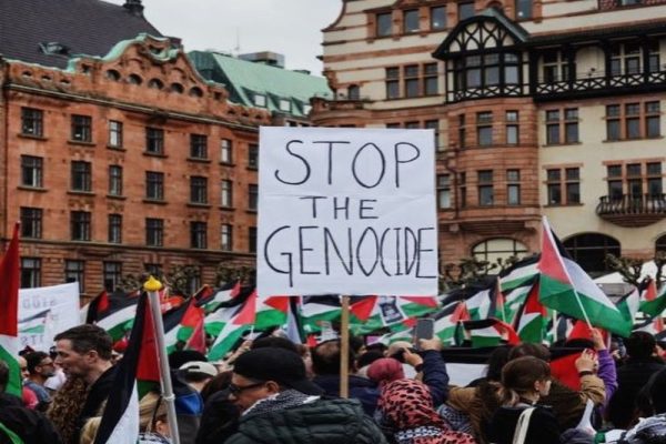 Protest at US Embassy