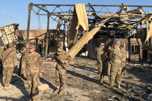 Trump Dares Iran After Threat to Strike U.S. Military Base Iran attack U.S